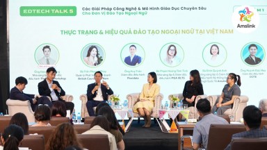 CEO Amslink tham gia Edtech Talk 5 - Định hướng chuyển đổi trong Giáo dục Tiếng Anh